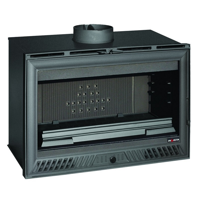 Insert à bois 12 kW Invicta 800 Compact Turbo P902840